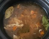 A picture of step 9 of Chicken soup.