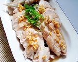 Foto langkah ke 5 dari resep Ayam Hainan/ Rebus/ Pek Cam Kee.