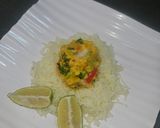A picture of step 3 of Masoor dal bharta(Bengali style).