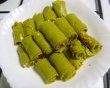 # Ramadan Special - Stuffed Spinach Khandvi recipe step 7 photo