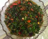 A picture of step 1 of Parsley Salad Sauce.