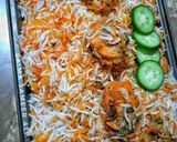 A picture of step 5 of Tandoori biryani.