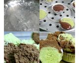 รูปขั้นตอนการทำที่ 4 ของ ช๊อกโกแลตชาเขียวคัพเค้ก สูตรนึ่ง