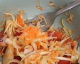 A picture of step 1 of Homemade coleslaw.
