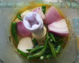 Gambar langkah 2 resipi Sambal Hijau Selar Kuning.