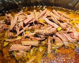 A picture of step 3 of Crockpot Chuck Roast Soup.