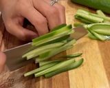 A picture of step 1 of Chinese Salad.