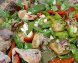 A picture of step 5 of Valencian Paella on Gas.