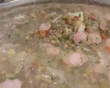 Foto del paso 6 de la receta: Sopa de lentejas con carne y cábano