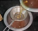 A picture of step 3 of Kashmiri Kahwa.