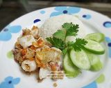 รูปขั้นตอนการทำที่ 3 ของ ข้าวหมึกทอดกระเทียมพริกไทย