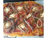 Foto del paso 10 de la receta Pizza de escalivada con queso de cabra y anchoas