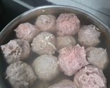 Foto langkah ke 3 dari resep Bakso mercon keju moncrot.