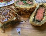 Une image de l'étape 7 de Asperge fête 🥳 Pâques 🐣 façon bœuf 🥩 Wellington🌿.