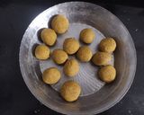 A picture of step 4 of Bajara vada (pearl millet vada).