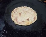 A picture of step 5 of Rajgira aloo paratha with aloo ki sabji.