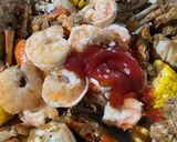 Foto langkah ke 2 dari resep Udang kepiting jagung saos.
