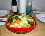 Foto del paso 12 de la receta: Brócoli con patatas y zanahorias al vapor