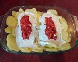 Zsenge nyár eleji töltött tök recept fázis 3 fotója