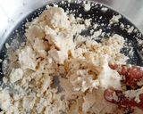 A picture of step 2 of Kaju crunch cookies.