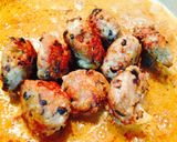 Hình bước làm 9 của món Xíu mại sốt cà