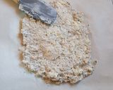 A picture of step 2 of Healthy Crustless Cheese Pie with Ricotta in a Sandwich Press.
