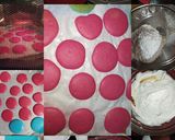 A picture of step 1 of French macrons.