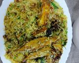 A picture of step 6 of Chatpati Fish biryani tasty.