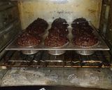 Foto langkah ke 6 dari resep Muffin Cokelat.