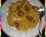 A picture of step 8 of Beef Biryani.