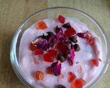 A picture of step 3 of Rose Gulkand shrikhand 🌹.