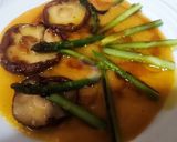 Foto del paso 6 de la receta Seta Shiitake, espárragos y crema de puerros, zanahoria y patata
