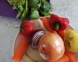 Csirke aprólékból, lestyános húsleves recept fázis 1 fotója