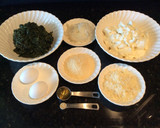 Foto del paso 1 de la receta: Relleno de Tres Quesos y Espinaca
