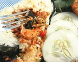 Foto langkah ke 8 dari resep 🍁Nasi Bakar ala Vina🍁.