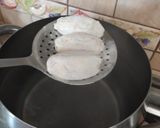 Foto del passaggio 6 della ricetta Gnudi al salmone con verdure saltate