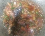 Foto langkah ke 3 dari resep Tumis Kacang Panjang, Tempe, Teri pedas bumbu simpel.