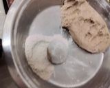 सिंघाड़ा आटा पूरी कद्दू की सब्जी और दही रेसिपी चरण 3 फोटो