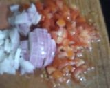 A picture of step 1 of Sattu Salad.