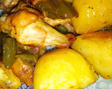 Foto del paso 5 de la receta: Alitas de pollo al horno con patatas