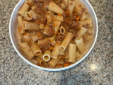 Rigatoni Bolognese! 🇮🇹