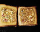 A picture of step 10 of CHEESEY BREAD HOLE OMELET ✨.