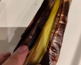 Une image de l'étape 9 de Poireau brûlé, poêlée de shitake.