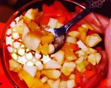 🍊🍎 Mum's Sweet & Sour Fruit Salad 🍐🥕 রেসিপির ধাপ 3 ছবি