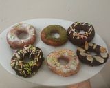 Hình bước làm 5 của món Làm bánh Donut bằng chảo