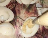 A picture of step 5 of Deviled Mayo Eggs.