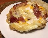 Foto del paso 4 de la receta: Bocata de pan Chapata con jamón,huevo y queso