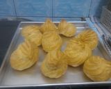 Foto langkah ke 5 dari resep Soes Vla Matcha.