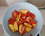 Hình bước làm 3 của món Bún cá ngừ um