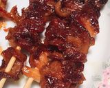 Foto langkah ke 5 dari resep Sate Jamur Tiram.